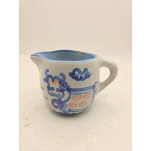 M.A. Hadley creamer pitcher cow farmhouse milk syrup 3 1/2" high 1 1/4 cup
